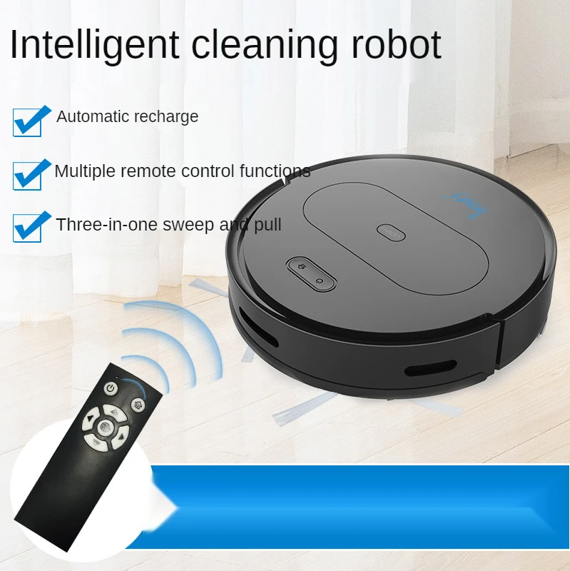 

Smart Floor Vacuum Cleaner 3 in 1 Automatic Recharge Sweeping Robot APP Remote Control 1800Pa Vacuum Cleaner Wet and Dry Mopping