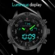 Mens Watches Silicone Strap Waterproof Watch For Men FOXBOX Top Brand Luxury Dual Display Quartz Alarm Clock Relogio Masculino Other Image