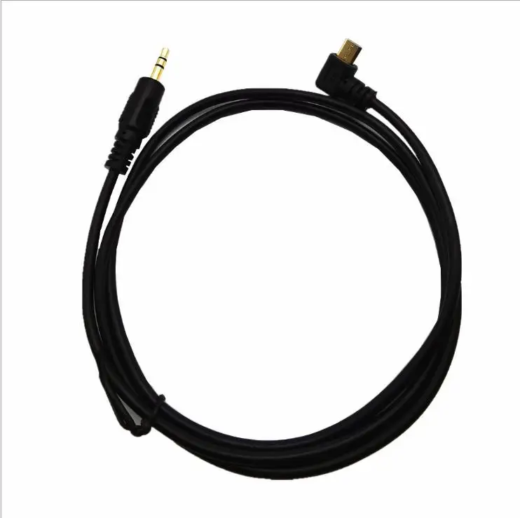 Позолоченный мобильный телефон автомобильный аудио AUX линия USB микро Интерфейс