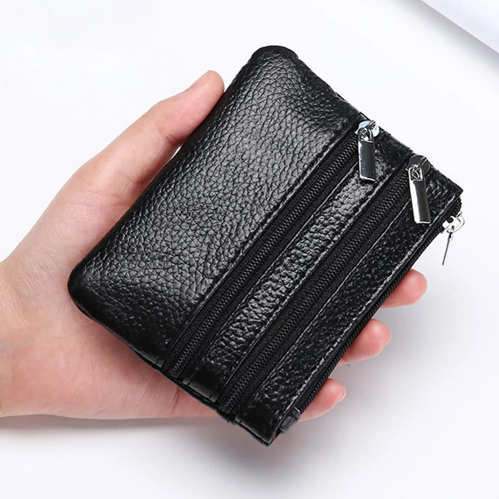 Женский однотонный кошелек на молнии с карманом для монет сумочка клатчи сумка