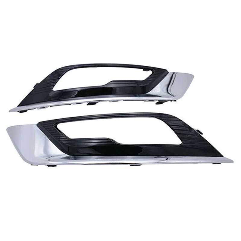 2PCS Lower Fog Light Grille Grill Cover for Ford Fusion Sedan 2017 2018 2019 Lamp Car Accessories | Автомобили и мотоциклы