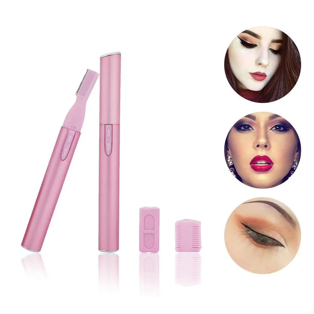 Электрические ножницы для лица и бровей Lady/Beauty триммер волос портативная Женская