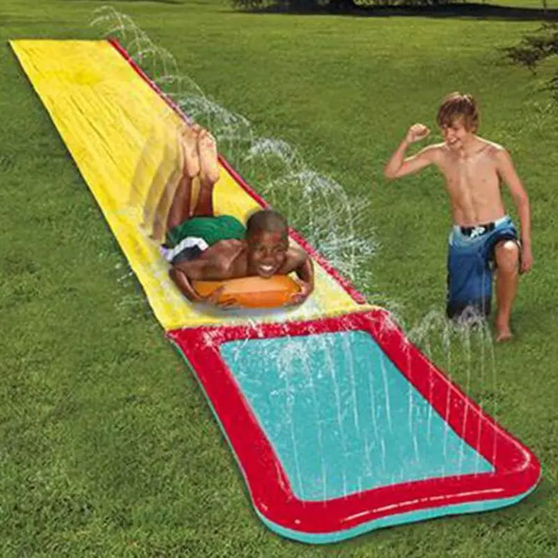 

Giant Sprint Water Slide Fun Lawn Water Slides Pools for Kids Summer Toy DXAD