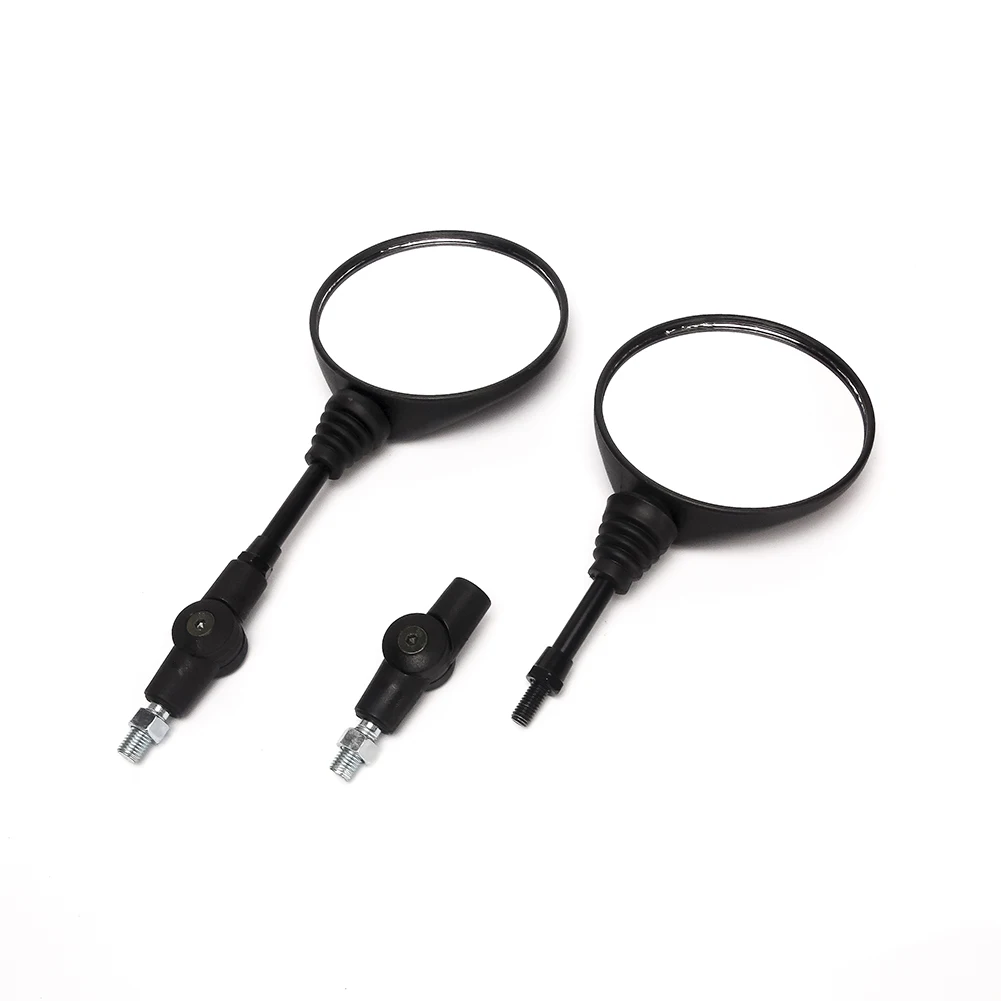 

Мотоциклетные аксессуары, 10 мм, 8 мм, мотоциклетное Зеркало черной резьбы, мотоциклетное боковое зеркало заднего вида для Honda, Suzuki, Kawasaki, Yamaha