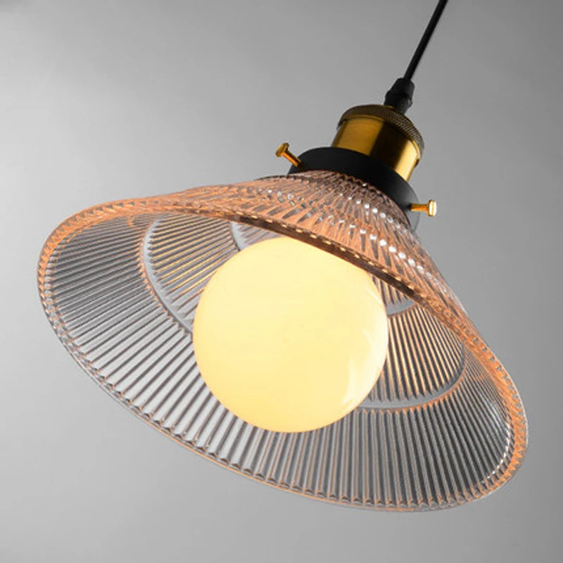 

Industrial glass pendant lights lighting Pendant lights Suitable for restaurant bar loft hotel led lighting