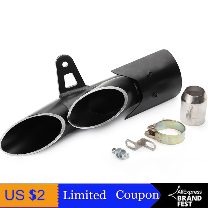 Глушитель выхлопной трубы для мотоцикла глушитель Mt09 Nmax Rx 570 Z900 Yamaha Mt 07 Cb650r Honda Cb 550