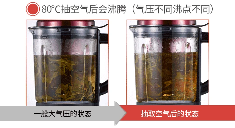 Высокоскоростной блендер вакуумный антиокислительный нагреватель умный