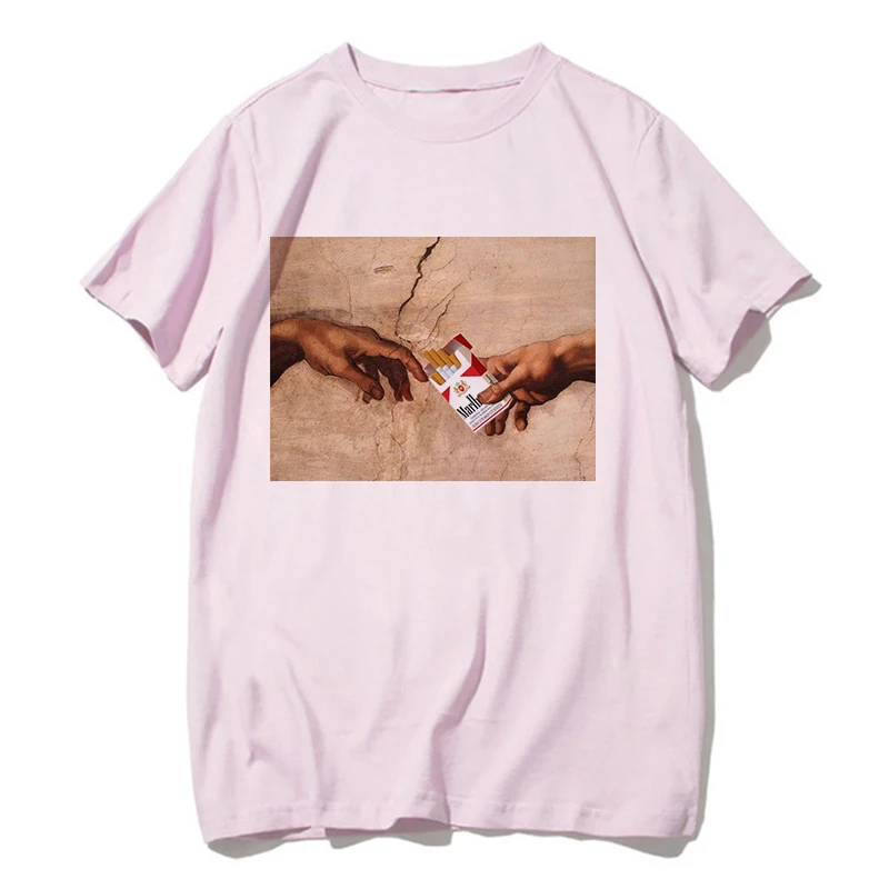 Vaporwave, футболка, Harajuk, топы, футболка, Sad Girl, ретро, аниме, для мужчин, эстетический микеланжело, японский мужской/wo, Мужская футболка, Сексуальная футболка
