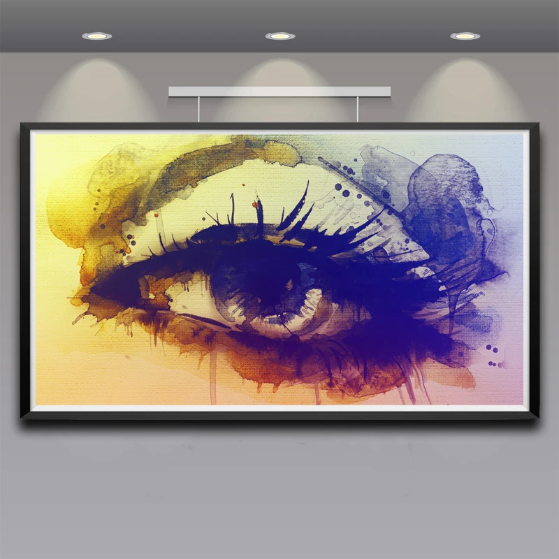 Мифология волк облака Верховая езда красочный миф холст печать картины