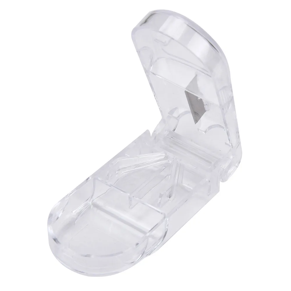 Контейнер для таблеток доза лекарств нож разрезания разделитель отсек хранения