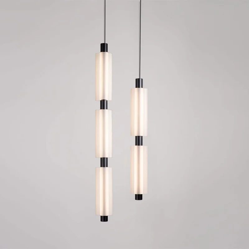 

Modern Minimalist Light Luxury Long Strip Pendant Lights Dining Room Bedroom Bedside Pendant Lamp Decoration Living Room Lights