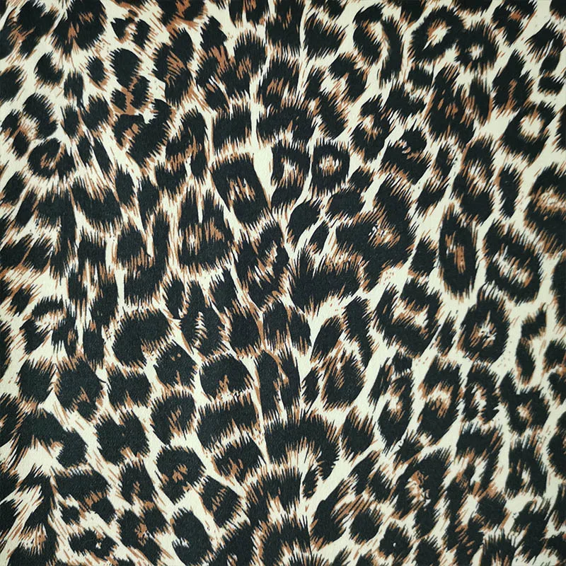 Хорошая сексуальная хлопковая ткань с леопардовым принтом для квилтинга
