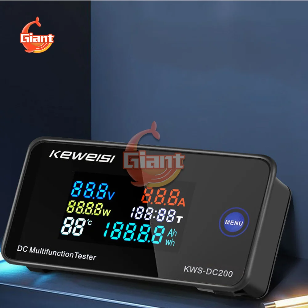 DC Напряжение ток Мощность и Температура интеллигентая (ый) цифровой измеритель