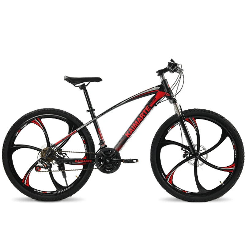 24 и 26 дюймов горный велосипед 21 скоростной велосипед передний и задний дисковые тормоза велосипед с амортизирующей езды велосипед