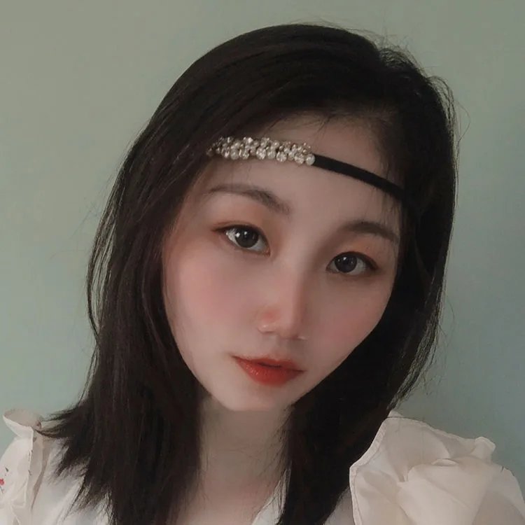 Korea Vintage Baroque Hairband Women White Champagne Rhinestone Headband Elegant Court Hair Accessories Hearwear Party Gifts |