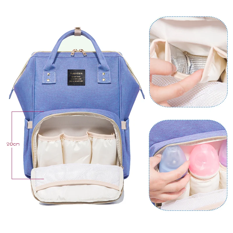 

Baby Diaper Bag Mommy Stroller Bags Large Capacity Waterproof Nappy Bag Nursing Baby Care Women's Bag Bag Fashion For