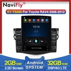 Navifly Tesla экран Android автомобильный мультимедийный Радио Видео плеер для Toyota RAV 4 2006-2012 GPS-навигация 4G LTE 2GRAM 32GROM