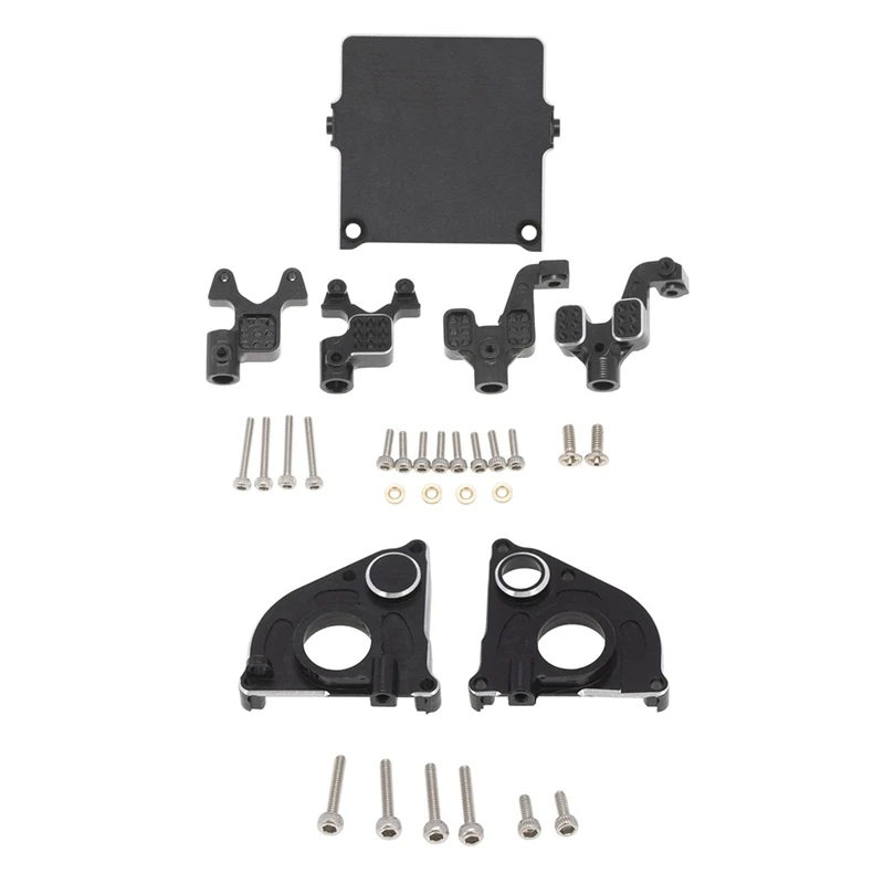 

Металлический передний и задний регулируемые амортизаторы башни для 1/24 осевой SCX24 90081 & металлические коробки передач Чехол центр коробки п...