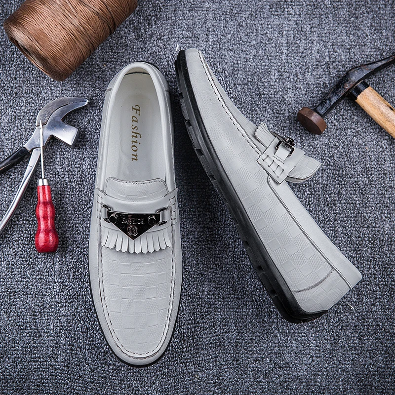 Оригинальные лоферы Летние повседневные Мокасины Мужская обувь для вождения из