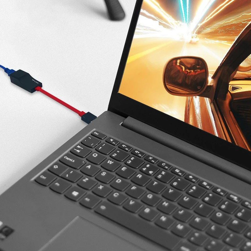 TP-Link TL-UF210 внешний USB2.0 проводной сетевой интернет-адаптер 10/100 м RJ45 Ethernet LAN Порты и