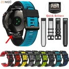 Ремешок силиконовый для Garmin Fenix 6X Pro 5X 3 HR, быстросъемный браслет для наручных часов Garmin Fenix 6 6 Pro 5 5 Plus Correa, 26 22 мм