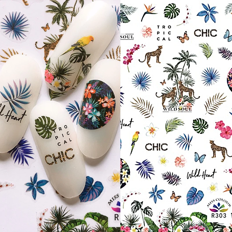 1 шт. черно белые наклейки для ногтей|Стикеры и наклейки| |