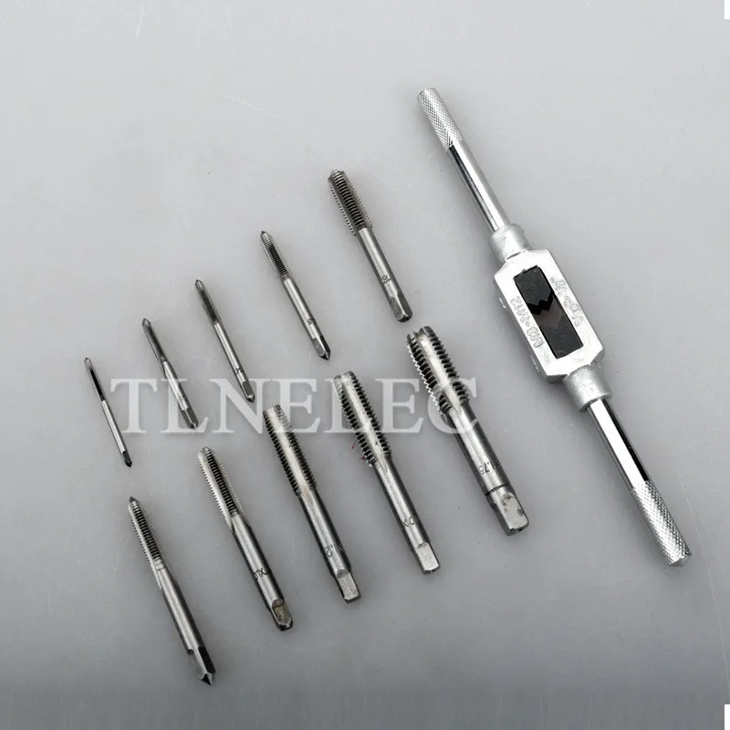 Multifunction Tap Die Set Hardware Tool Manual Wrench Holder Metric Hand Kit | Инструменты