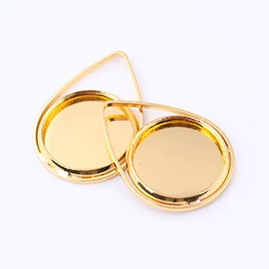 type02 Onwear 20 шт позолоченный кабошон 12 мм базовые настройки diy ободок для серег - Цвет: type02
