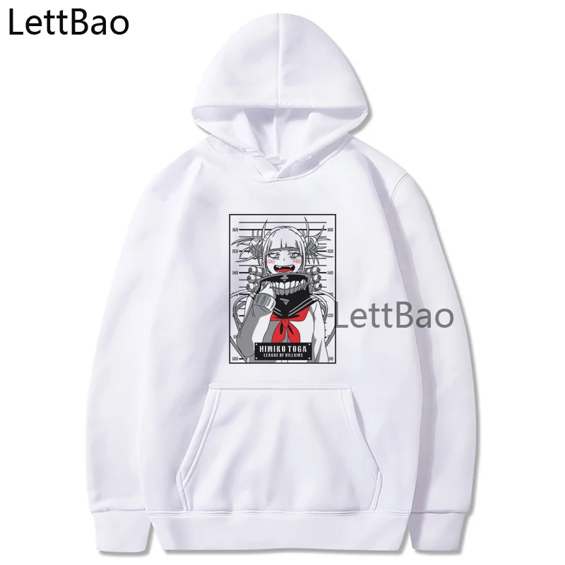 

Толстовки в стиле Харадзюку «Моя геройская Академия», «химико Тога», мужская и женская одежда, «ольччан», Новые Модные свитшоты с забавным м...