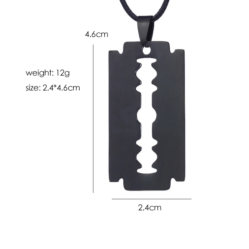 Мужская цепочка из нержавеющей стали черного цвета | Украшения и аксессуары