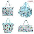 Вязаная сумка для пряжи, Новое поступление пакет для игл, Сумка с принтом, органайзер для вязальных спиц, сумка-Органайзер для шитья, вязаный держатель сделай сам