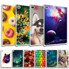 Чехол для планшета Lenovo Tab 4 10 Plus, аксессуары, чехол для Lenovo TB-X704L 10,1 дюйма, противоударный чехол, силиконовый мягкий чехол