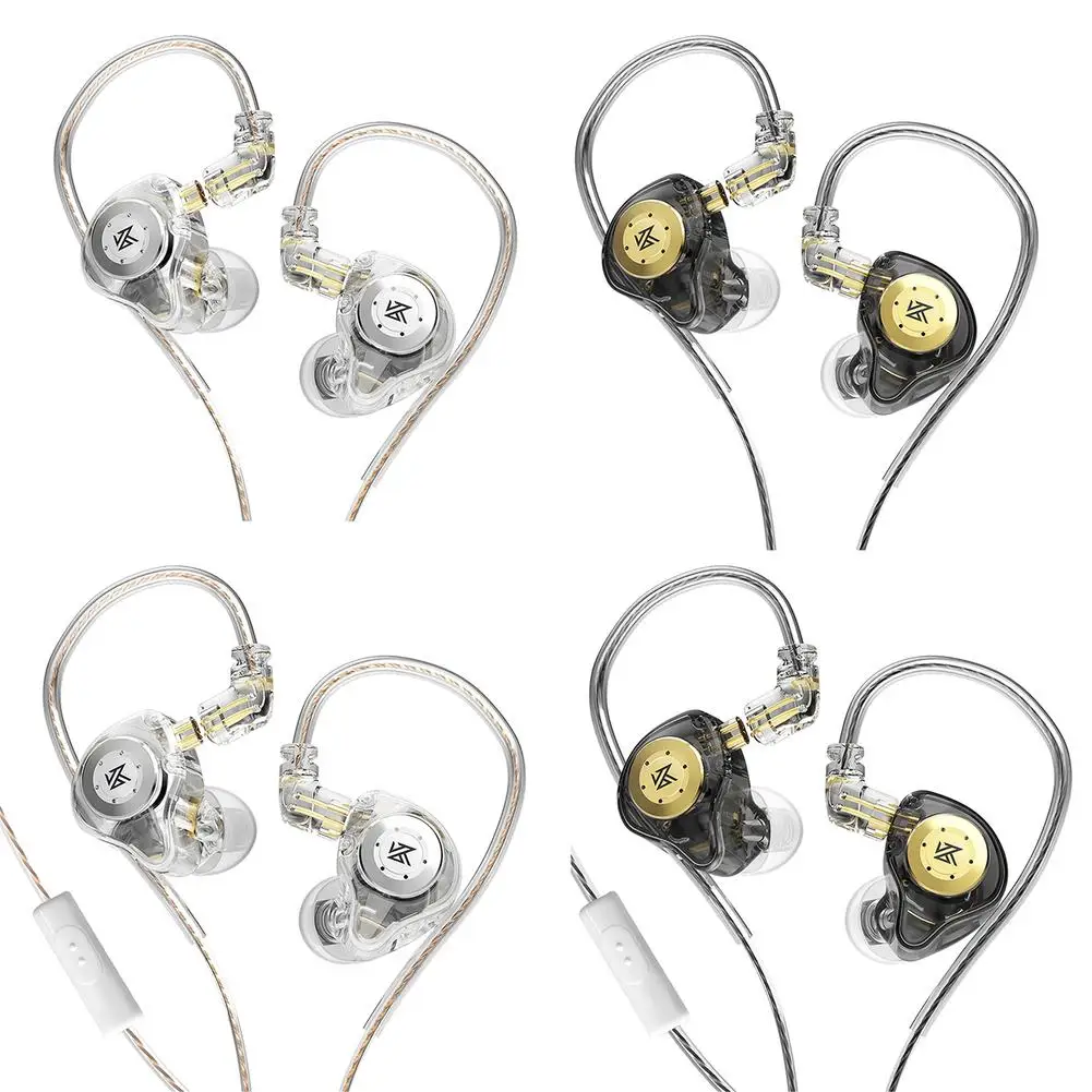 

KZ EDXpro Dynamic Hifi Headphones In-ear Sports Headphones Wired Earbuds Volume Control Noise Cancelling Music Sport Earphones