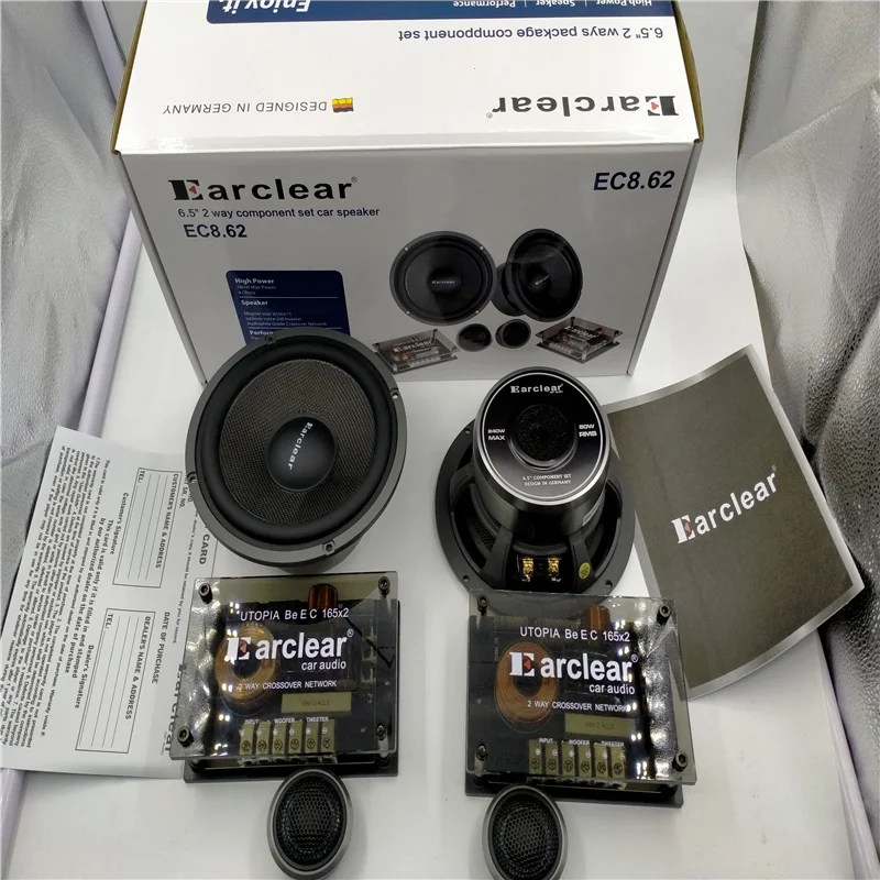 Бесплатная доставка 1 комплект EC8.62 120 Вт автомобильный аудио Earclear 6 5 'ƈWay 240W