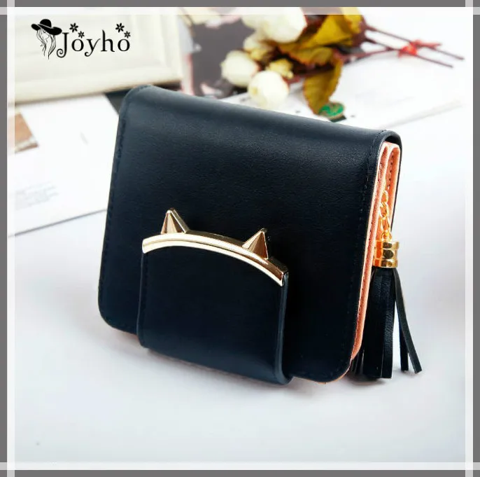 Small Cute Cat For Lady Women Wallet Female Purse Coin Mini Money Bag Kashelek Partmone Portomonee Walet Portmann Vallet Klachi | Багаж и