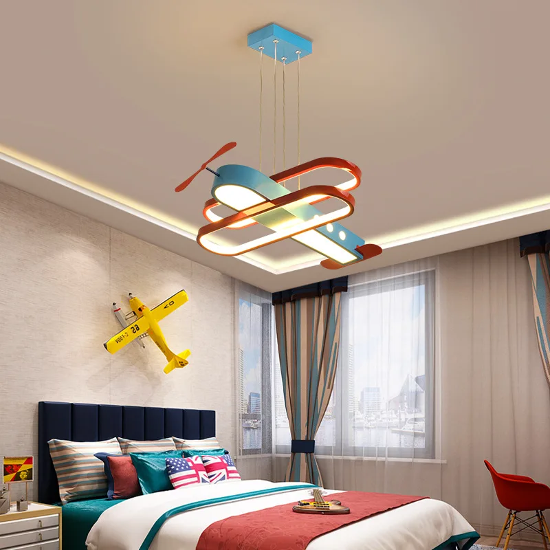 

Мультяшный потолочный светодиодный светильник, умная люстра с дистанционным управлением, креативный потолочный и подвесной светильник дл...