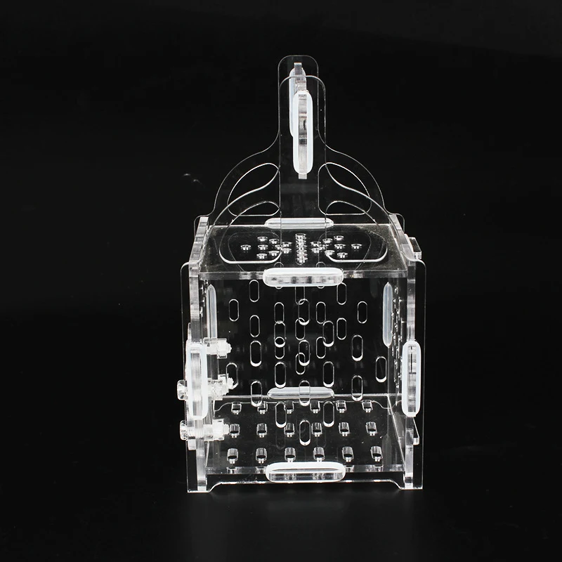 

Insect Transparent Acrylic Cage Reptile Feeding Box Insect Container Praying Mantis Reptile Home Insect Cage Breeding Box Pet