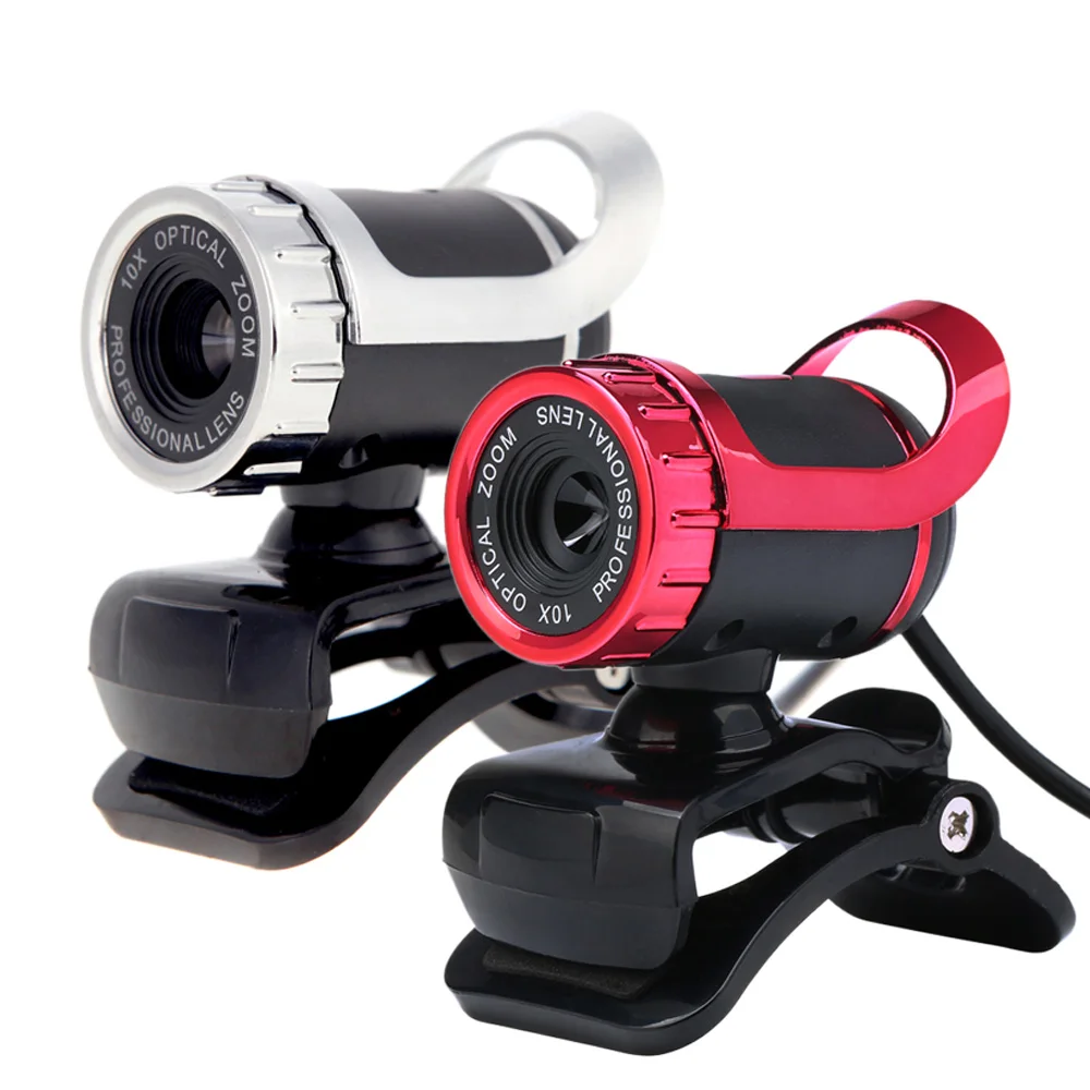 USB 2 0 12 мегапикселей HD веб камера 360 градусов с микрофоном клипсой для настольного