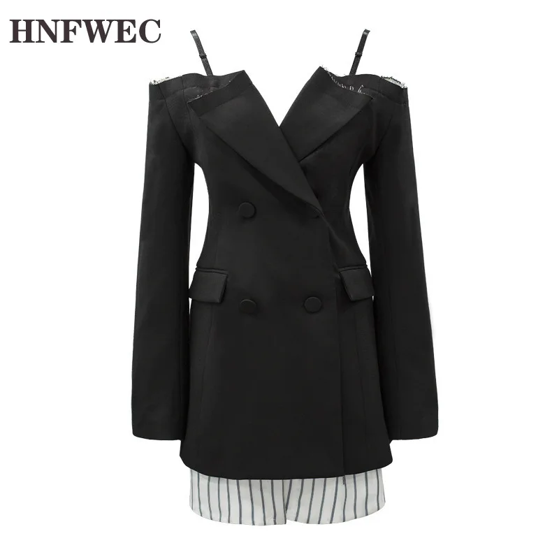 Новинка 2020 летняя тонкая одежда полосатый лоскутный Блейзер винтажный