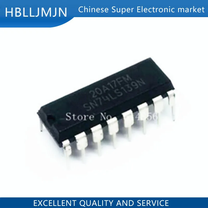 10PCS SN74LS139N 74LS139 SN74LS238N 74LS238 SN74LS145N 74LS145 SN74LS193N 74LS193 SN74LS192N 74LS192 74LS190 DIP-16 - купить по
