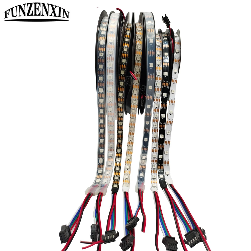 DC5V WS2813(WS2812B ) Светодиодная лента Smart RGB индивидуально адресный свет 30/60/144
