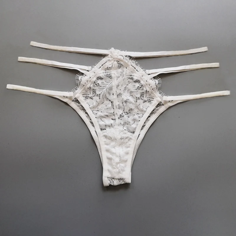 

Sexy Women's Suit Temptation Three-point Fantazi Giyim Seksi Two-piece Eyelash Bayan Ic giyim Lace Strap Lace