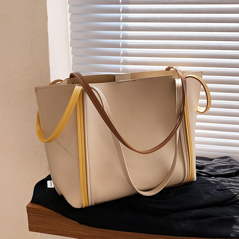 

Нишевый дизайн, сумка большой вместимости, новинка 2021, женская сумка, осенняя сумка на плечо, повседневная сумка для пожилых людей, сумка-тоу...