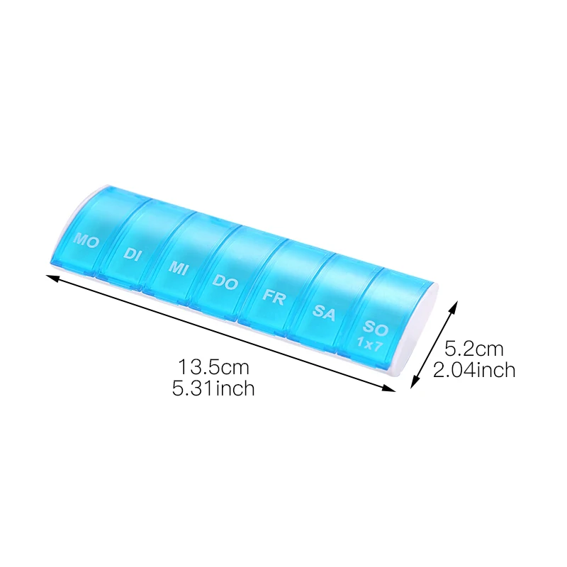 Чехол для таблеток 7 сеток с датой чехол органайзер Многофункциональный