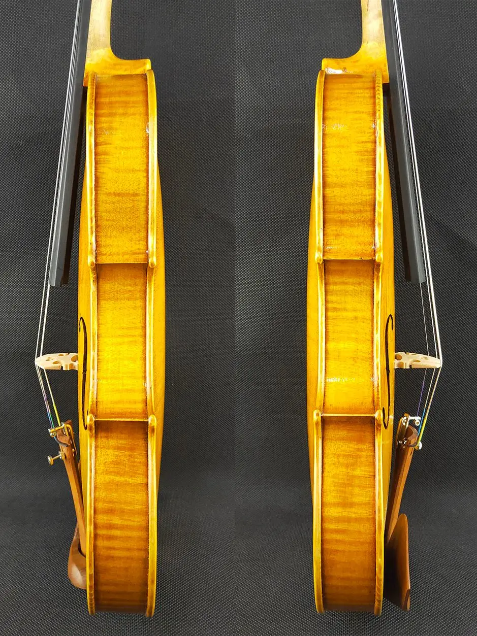 Ель 50 лет! Скрипка Харрисона Amati 4/4 Geige концертный уровень и антикварный лак ручной