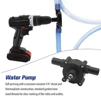 portable electric drill pump diesel oil fluid water pump sinks pool self priming liquid transfer pumps home garden outdoor tool