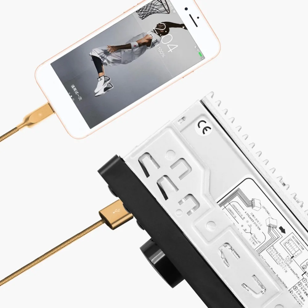 4,1 дюймов HD Автомобильный DAB+ Радио Стерео FM AM WMA Bluetooth MP5 сенсорный экран Автомобильный плеер Udisk