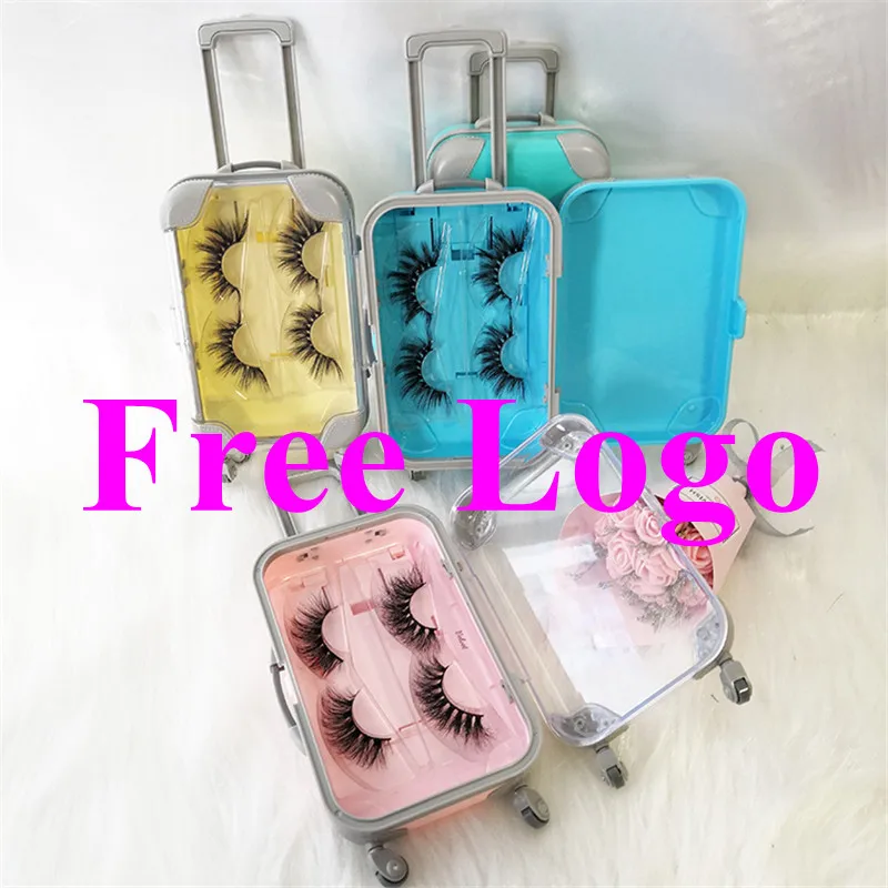 Новое поступление 2020 розовый чемодан для багажа роскошная норковая коробка