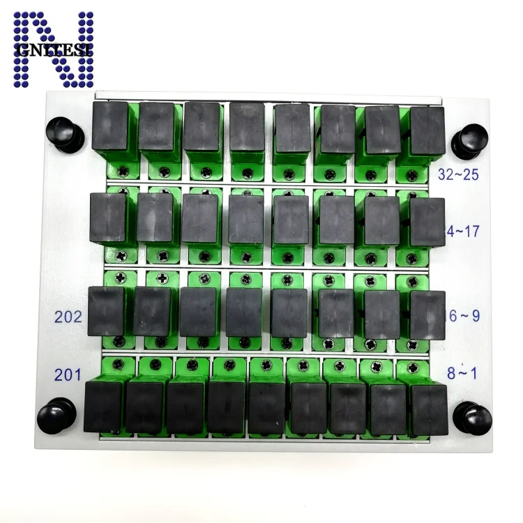 Free shipping 1*32 SC PLC Fiber Optic Splitter Box SC-APC Cassette Card Inserting Tool | Мобильные телефоны и аксессуары