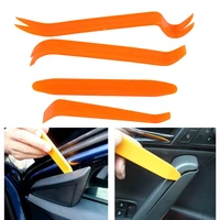 4pcs car panel removal tool radio door clip panel trim dash audio removal installer pry repair kit portable hand tools